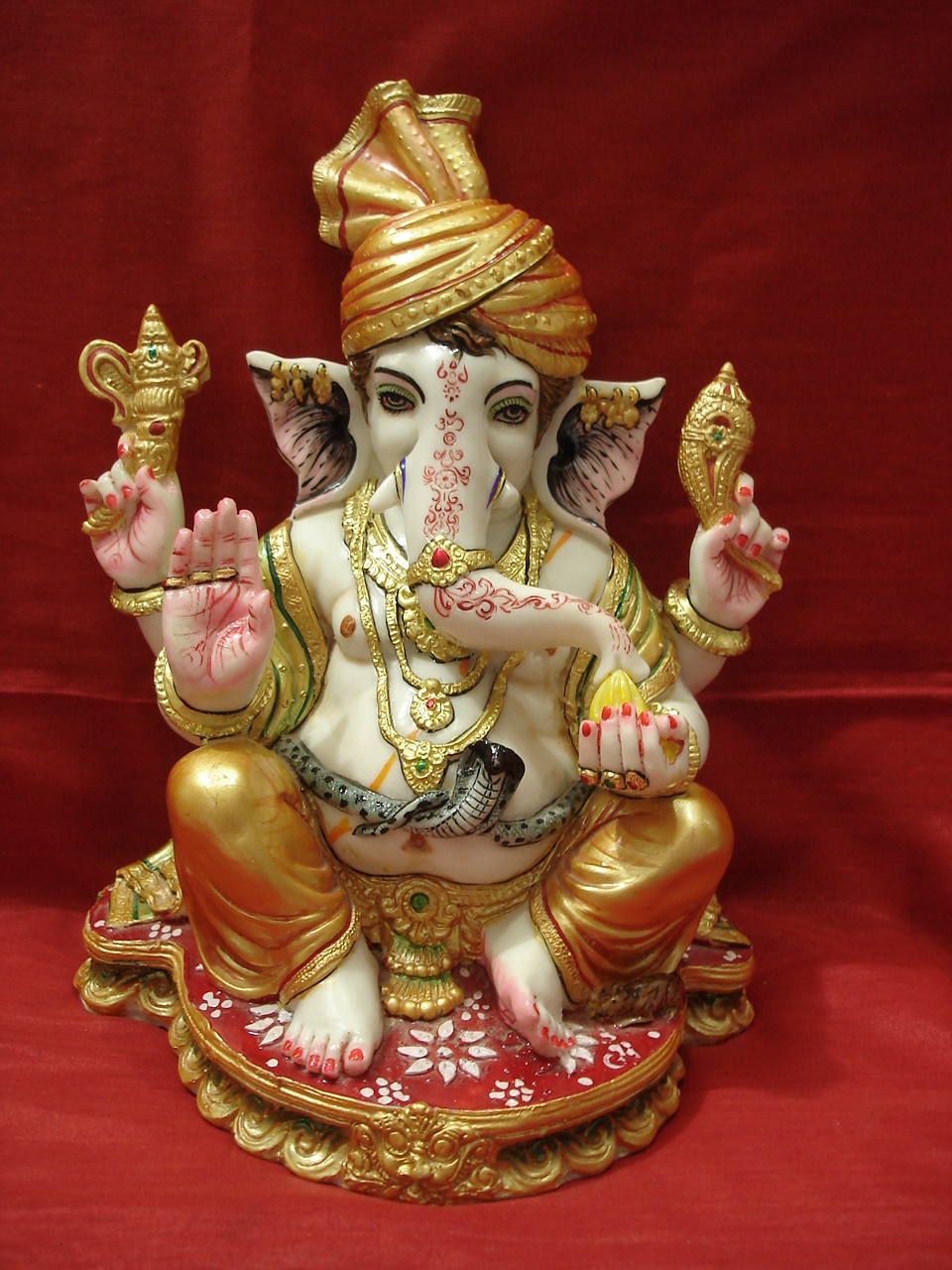 Manufacturers Exporters and Wholesale Suppliers of Mould Marble Pagdi Ganesh Ji Karol Bagh 